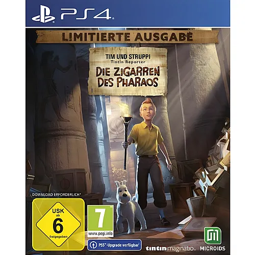 Microids PS4 Tim und Struppi - Die Zigarren des Pharaos - Limited Edition