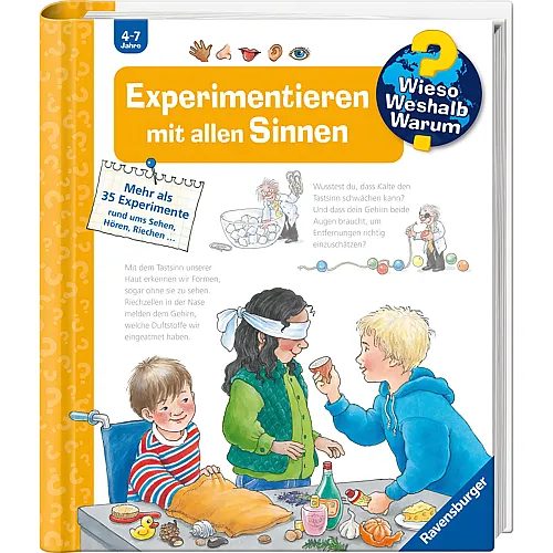 Ravensburger Wieso? Weshalb? Warum? Experimentieren mit allen Sinnen 31