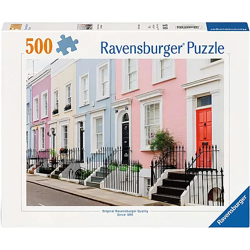 Ravensburger Puzzle Bunte Stadth�user in London (500Teile)