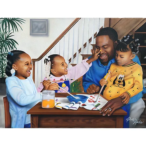 SunsOut Puzzle Alan Hicks Daddy's Little Girls - 500 Teile