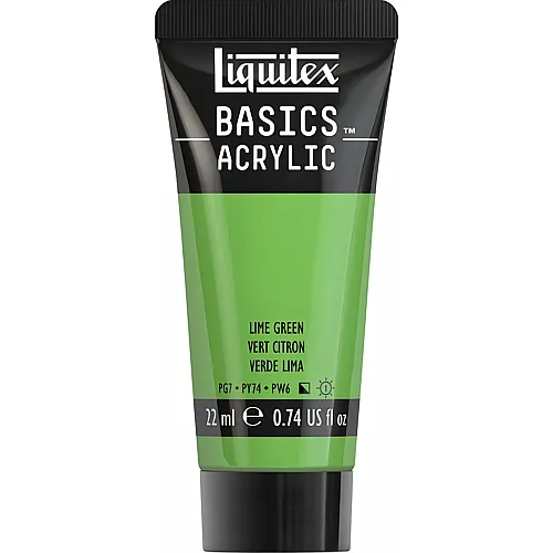 Liquitex Lqx Basics Acrylfarbe 22ml Tube Limettengr�n