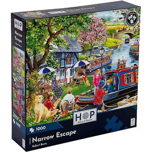 HOP - House of Puzzles Schmale Flucht - 1000 Teile