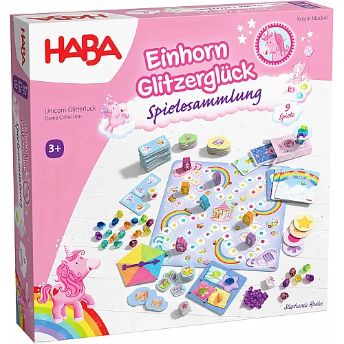 Einhorn Glitzerglück Spielesammlung