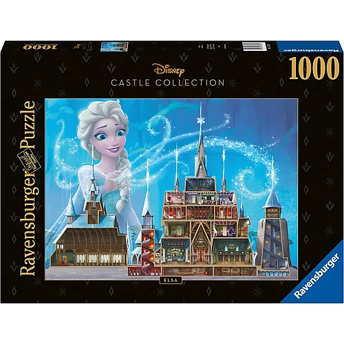 Ravensburger Puzzle Disney Frozen Disney Castles: Elsa (1000Teile)
