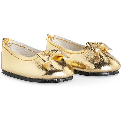 Corolle Goldene Ballerinaschuhe f�r Puppen, 36cm