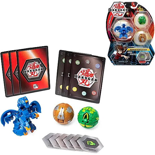 Spin Master BAKUGAN Starter Pack - Pack Aquos Pegatrix
