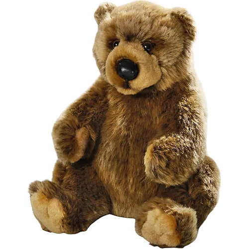 Carl Dick Braunb�r sitzend - 24 cm