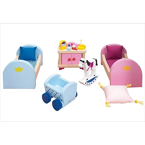 Goki Puppenm�bel Schloss Kinderzimmer