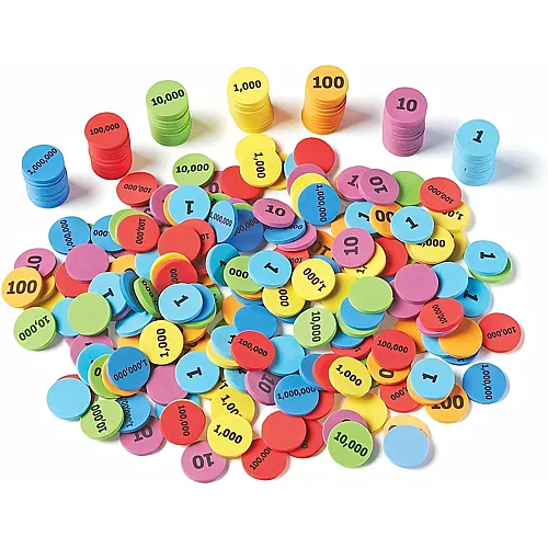 Learning Resources Stellenwert-Spielscheiben - 280 Teile