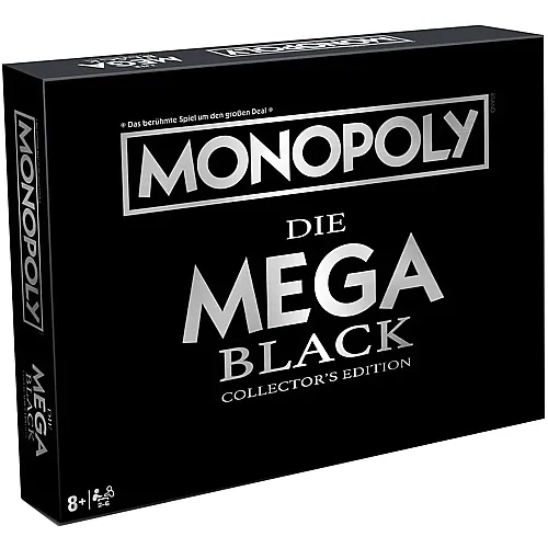 Winning Moves Monopoly - Die Mega Black Collector's Edition (DE)