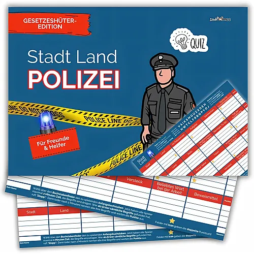 Fotospiel Stadt Land Polizei