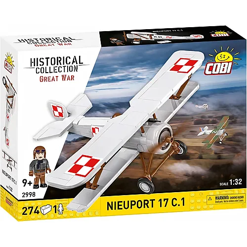 COBI Nieuport 17C.1 Polnische Hoheitszeichen 2998