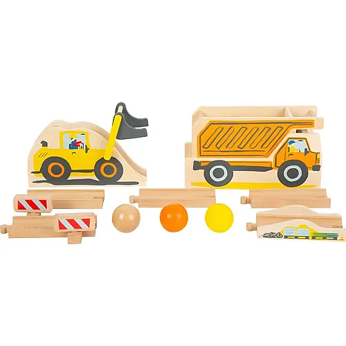Kugelbahn Junior Baustelle