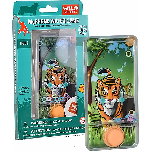 Wild Republic Myphone Wasserspiel Tiger 11 X 3 X 21 Cm