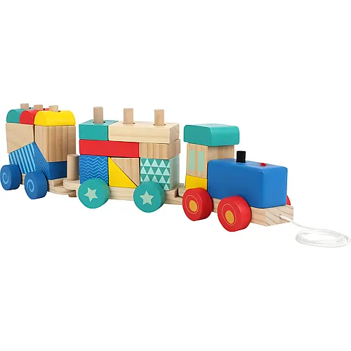 small foot Holzzug Steckspiel mit Sound und Licht