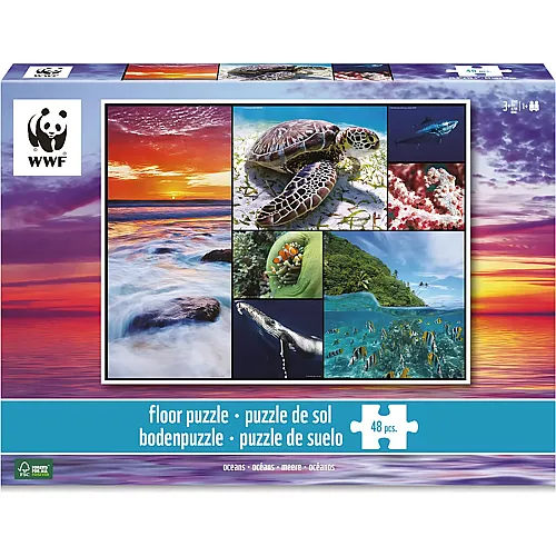 Ambassador WWF Bodenpuzzle Ozean (48Teile)