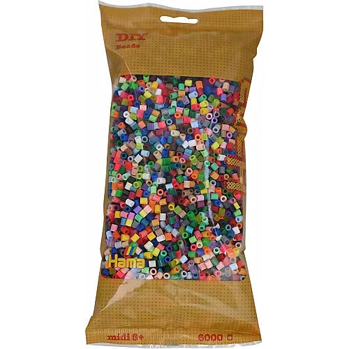 Hama B�gelperlen Midi Mehrfarbig, 6000