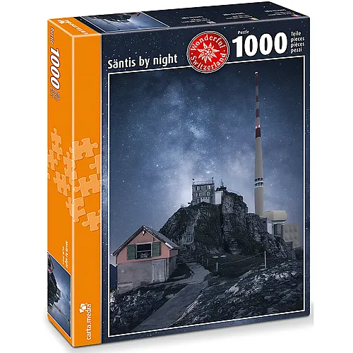 carta media Puzzle S�ntis bei Nacht (1000Teile)