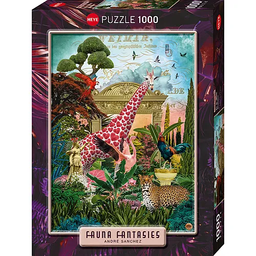 Fauna Fantasies Giraffolove - 1000 Teile