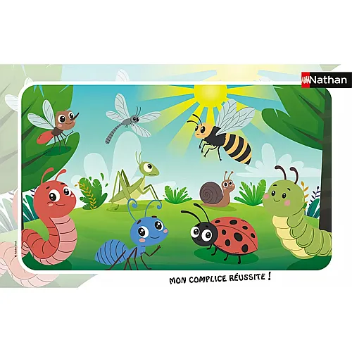 Nathan Puzzle Kleine Insekten - 15 Teile