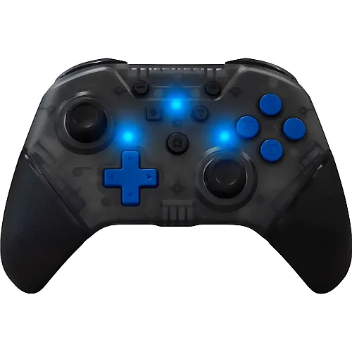 NuChamp Light Up LED Wireless Controller - black NSW