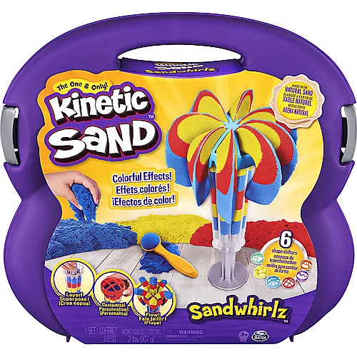 Spin Master Kinetic Sand Whirlz Set (907g)
