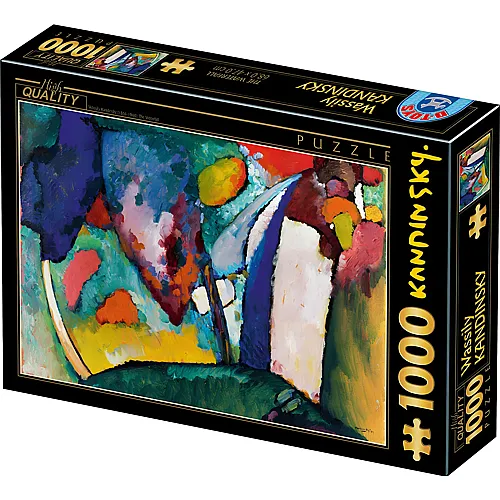 DToys Puzzle Vassily Kandinsky Der Wasserfall - 1000 Teile