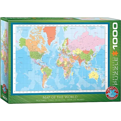 Weltkarte 1000Teile
