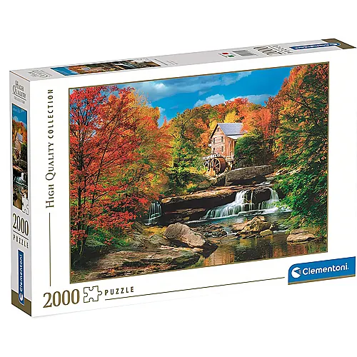 Clementoni Puzzle High Quality Collection Glade Creek Grist Mill (2000Teile)