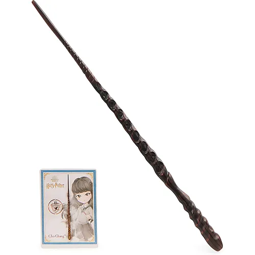 Spin Master Wizarding World Harry Potter - Authentischer Cho Chang Zauberstab aus Kunststoff mit Zauberspruch-Karte, ca. 30,5 cm, Spielzeug f�r Kinder ab 6 Jahren, Fanartikel