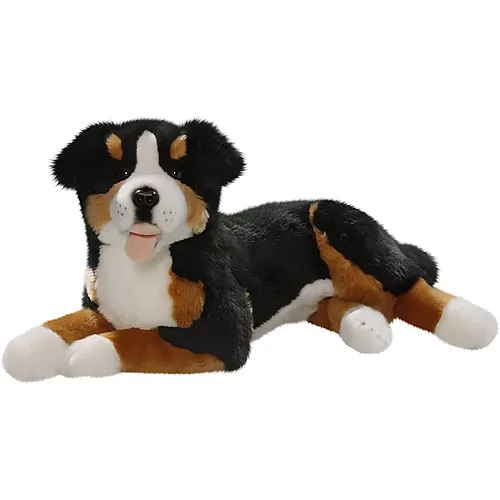 Carl Dick Berner Sennenhund liegend - 42 cm