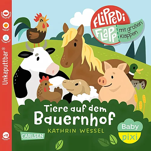 Carlsen Baby Pixi 141 Tiere auf dem Bauernhof