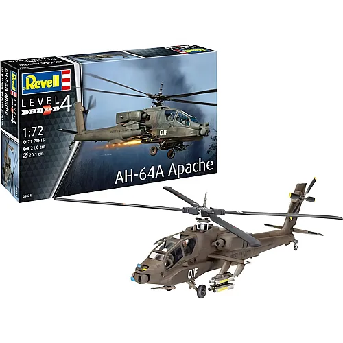 Revell Level 4 AH-64A Apache