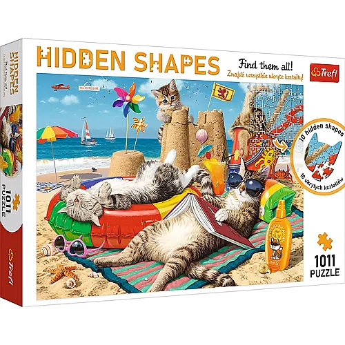 Strand Katzen 1011Teile