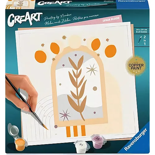 Ravensburger CreArt Malen nach Zahlen - Mondbl�te
