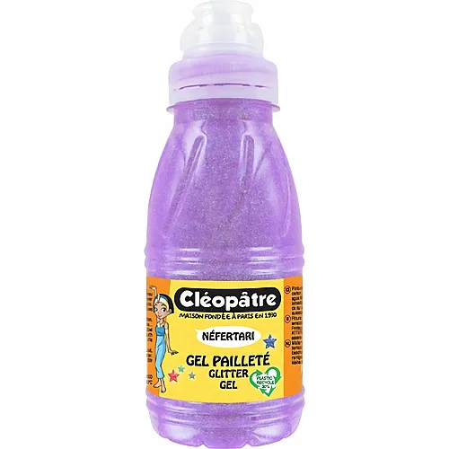 Cleopatre Nefertari Glitter-gel � Farbloses Gel Mit Glitter 250ml Neon