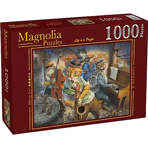Magnolia Puzzle Mark Fredrickson Groupies at Risk (1000Teile)