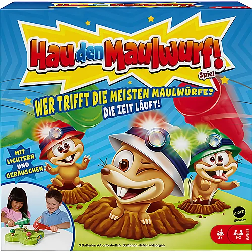 Mattel Games Hau den Maulwurf! (DE)
