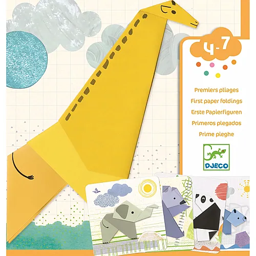 Djeco Erste Papierfiguren Tiere