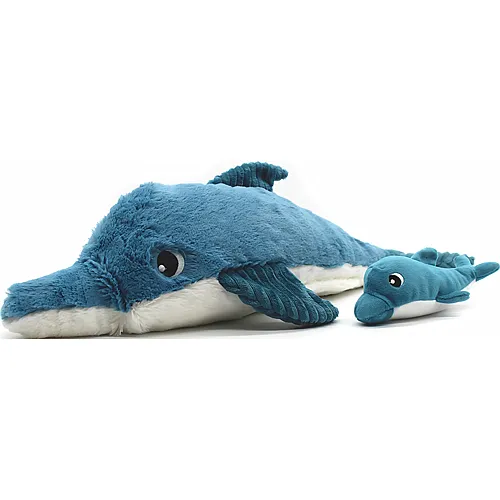 Tofou die Delfin-Mama mit Baby - 54 cm