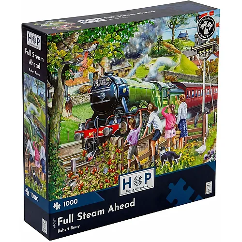 HOP - House of Puzzles Full Steam Ahead (1000Teile)