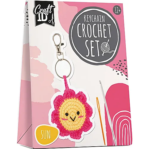 Craft ID H�kelset Sonne Schl�sselanh�nger
