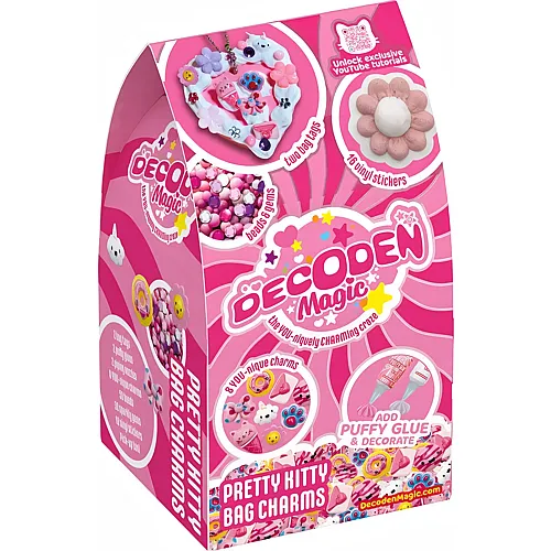 Sombo Pretty Kitty Bag Charms Decoden Magic - Mini