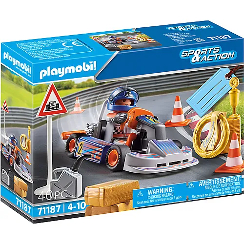 PLAYMOBIL Sports & Action Racing-Kart (71187)