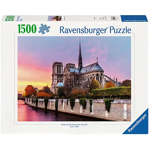Malerisches Notre Dame 1500Teile