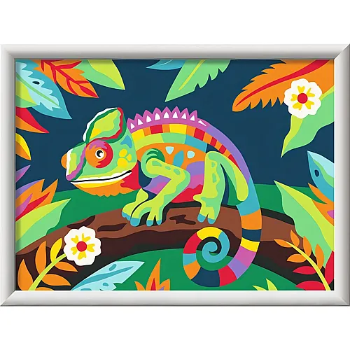 Ravensburger CreArt Malen nach Zahlen - Cham�leon
