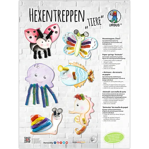 Ursus Bastelblock Hexentreppe