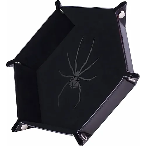 Epic Forge Piste DE Des Araignee Noire 19x19cm Cuir ET Velours (ml)
