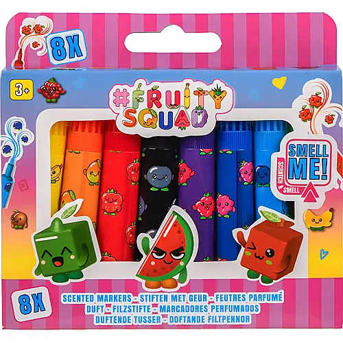Fruity Squad Duft-Mini-Filzstifte (8Teile)
