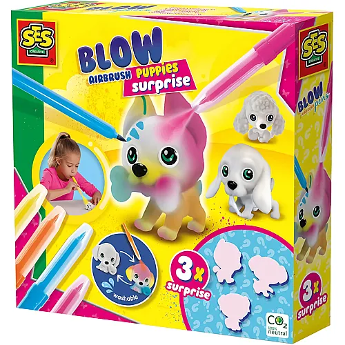 SES Blow Airbrush Pens - Welpen Surprise